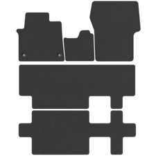 Velours Fußmatten für Peugeot Traveller ab Bj. 2016 9-Personen Passend ANTR LUX