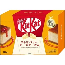 Kit Kat Mini Yokohama Strawberry Cheesecake Flavor 10-Pack Limited version JAPAN