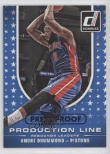 2014 Donruss Production Line Assists Press Proof Blue /99 Kendall Marshall z0i