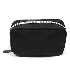 Bobbi Brown Makeup Case Black Logo Cosmetic Bag Brand New