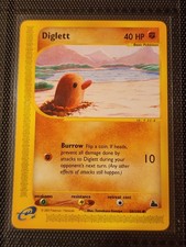Pokemon Card - Diglett Skyridge 50/144 Common NM
