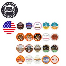 Delightful 20 Count K-Cup Variety Pack: Classic Coffee, Tea  Seasonal Flavors