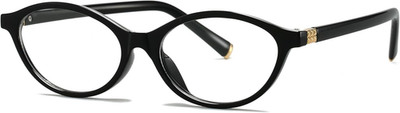 Retro Oval Glasses for Women round Blue Light Blocking Glasses 90S Oval Eyeglass