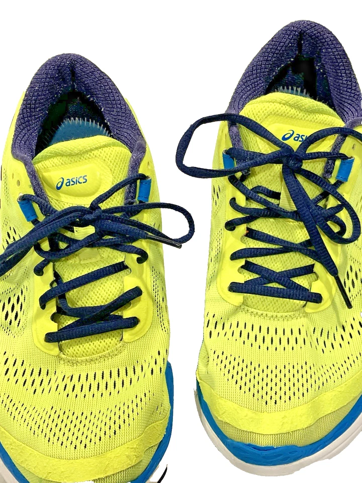 Zapatillas para correr ASICS 33-M2 Amplifoam azul con cordones T671N para hombre talla 10 Foto 4 de 4