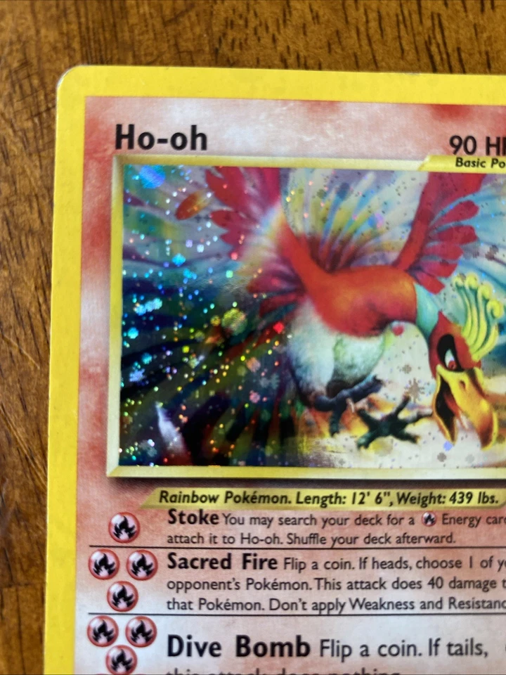 Pokémon Ho-Oh Double Holo Neo Revelation 7/64 - Image 3 of 4