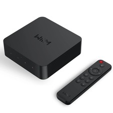 WiiM Pro Plus AirPlay 2 Receiver Google Cast Audio Multiroom Streamer Black