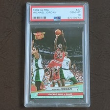 1992 Ultra, #27, Michael Jordan, PSA 10 GEM MINT
