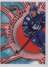 2025 Upper Deck Fleer Ultra Ultrastructures Red 92/99 Jonathan Lekkerimaki 1h4a