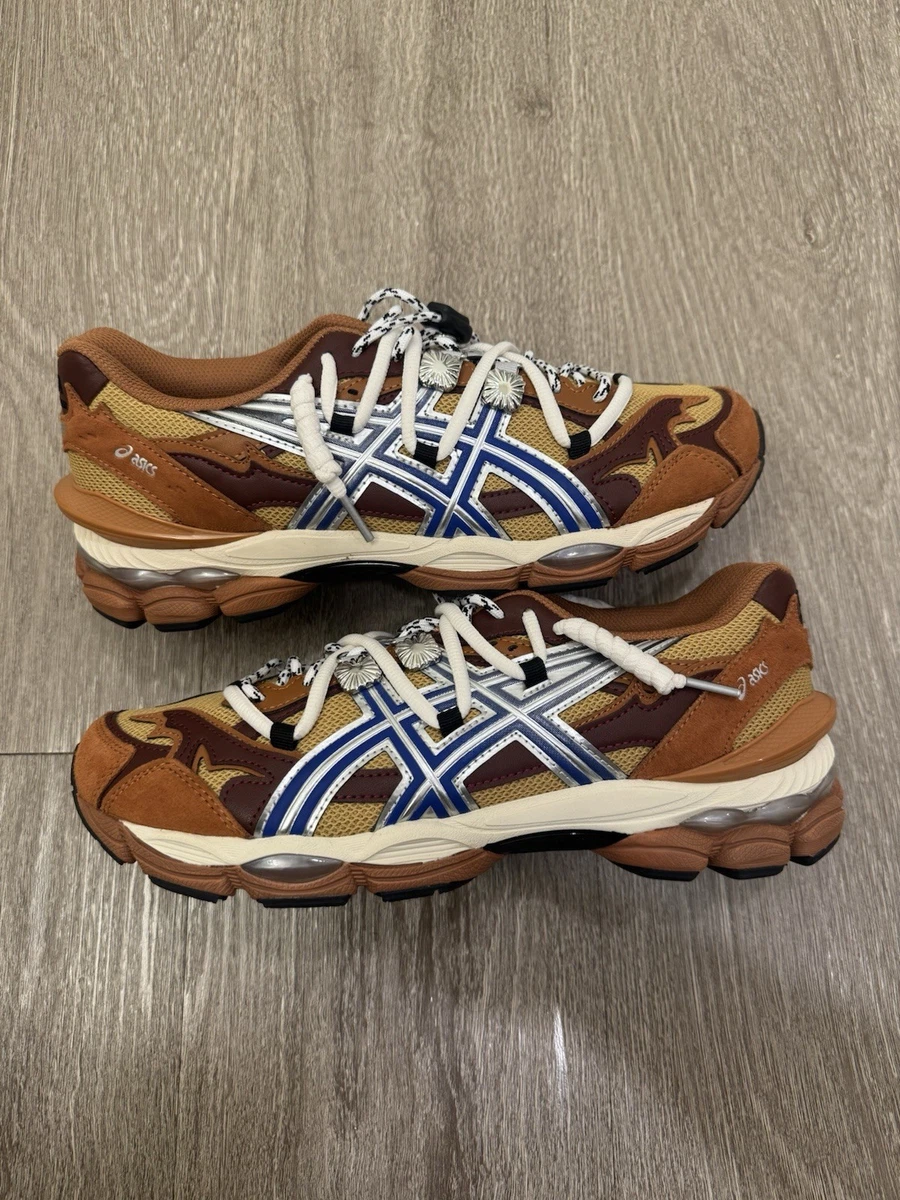 TOGA x ASICS Gel Cumulus 16 TG Brown Blue Pure Silver for Sale