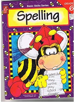 BASIC SKILLS SPELLING, GRADE 6 By Rhonda Chapman *Excellent Condition*
