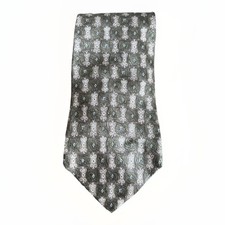 Oscar De La Renta Men's 100% Silk Tie USA MADE Old Money Designer Quiet Luxury