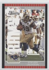 2005 Bowman Silver 159/200 Steven Jackson #77 0a1