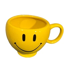 Large 20 Oz. Ceramic Smiley Face Coffee Mug/Planter from Teleflora