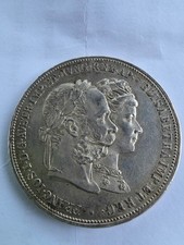 Austro hungarian coin - The item in the image is an 1879 Austria 2 Gulden silver