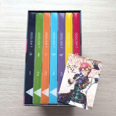 IDOLiSH7 First BEAT! Season 1 Anime Blu-ray Box Set Vol. 1-7 Tested Japan