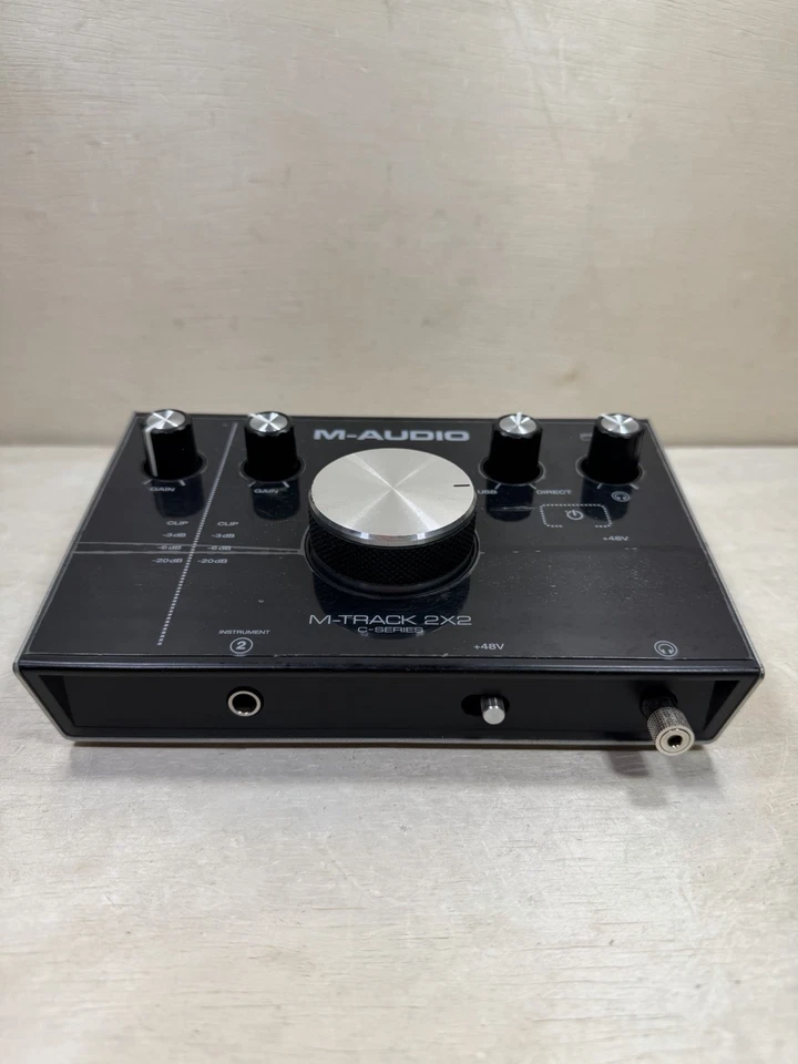 M-Audio M-Track 2X2M C-Series Audio Interface USB-C MIDI - Image 3 of 4