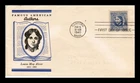 DR JIM STAMPS US COVER LOUISA MAY ALCOTT FAMOUS AMERICANS FDC LINPRINT ADDRESSED