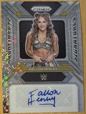 2024 Panini Prizm WWE Fallon Henley Sensational Signatures Autograph Auto Disco