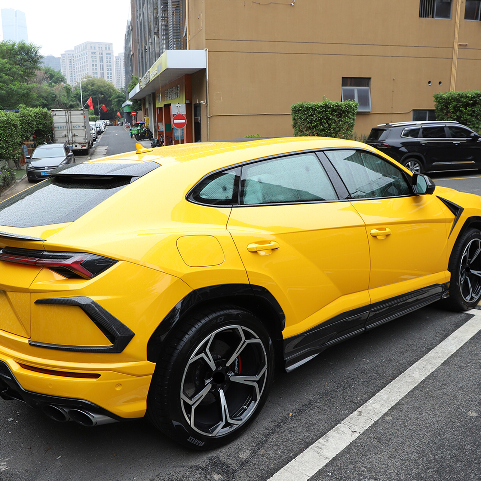8x Car Window Sunshade Visors Full Set UV Block Cover For Lamborghini URUS 18-23