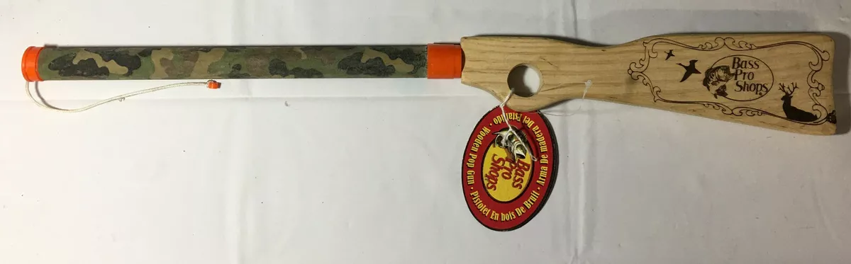 Bass Pro Shops Toy Wooden Gun 23.5'' rifle shotgun wood