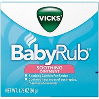 2 Pack - Vicks Babyrub Soothing Ointment Comfort For Babies 1.76oz Each on sale 2 Pack - Vicks Babyrub Soothing Ointment Comfort For Babies 1.76oz Each on sale