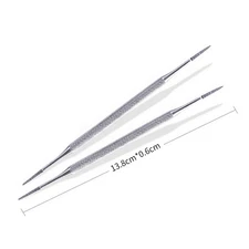 1pc Double Ended Pedicure Satin Edge Ingrown Toe Nail Lifter Podiatry Instrument