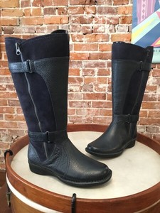 clarks wide calf riding boots