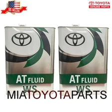 8 Liters OEM Toyota ATF WS Automatic Transmission Fluid 08886-81885 08886-02305