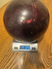 14 Pound 10 Oz Columbia Cuda C Vintage Bowling Ball Single Drill