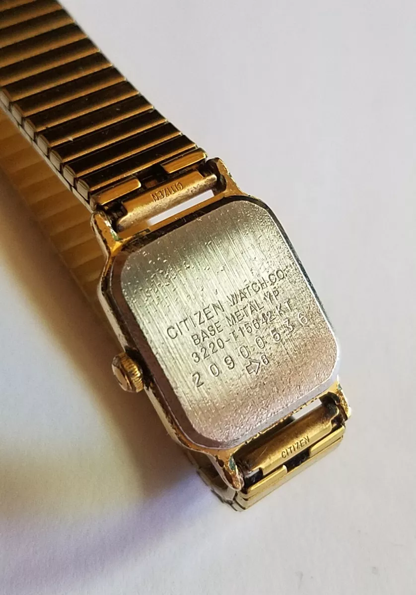 Citizen watch co shop base metal yp 3220