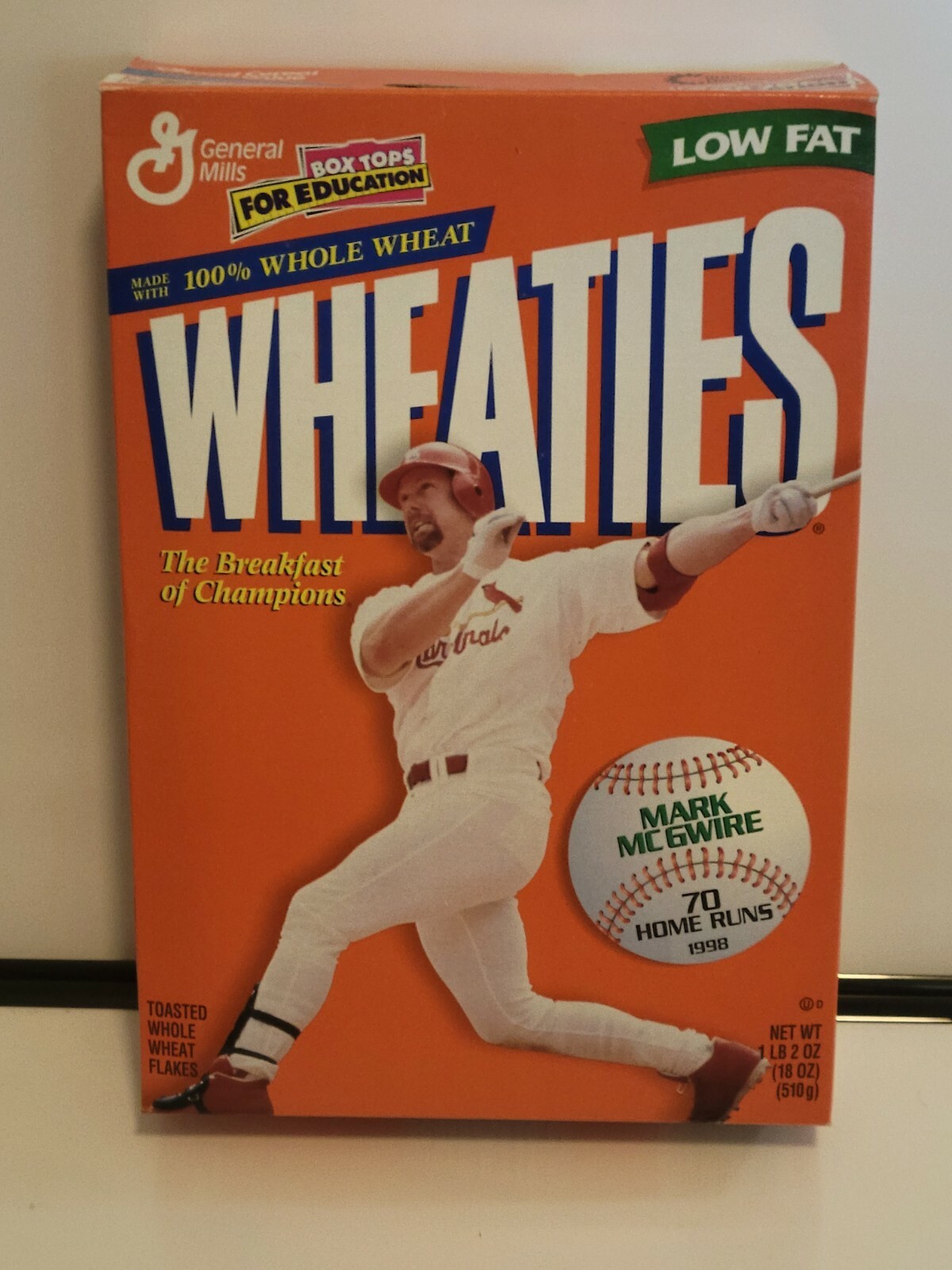 Mark McGwire "Big Mac" 70 Home Runs Wheaties Box 18 oz. Unopened | eBay