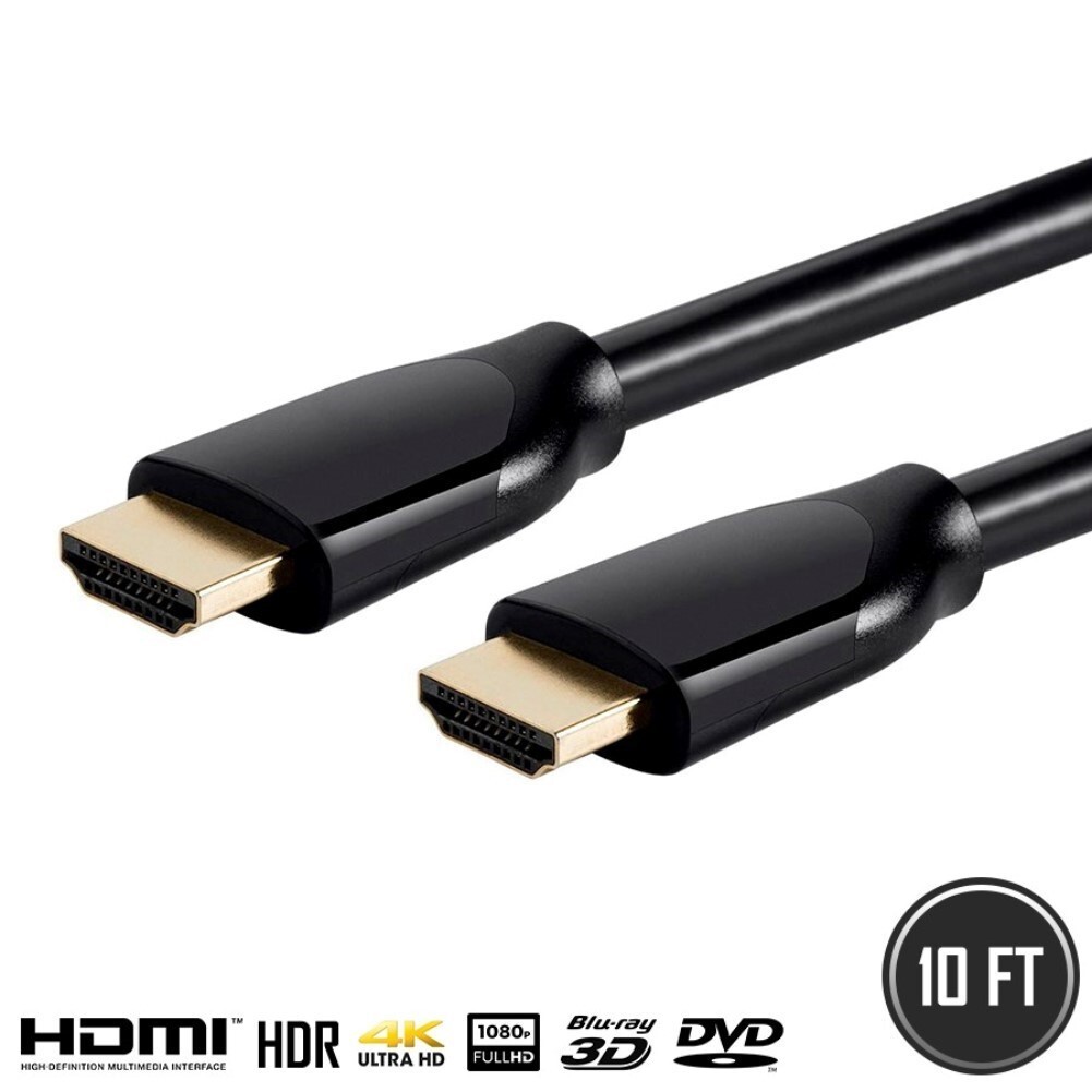 10FT HDMI 2.0 Cable 4K 60Hz HDR Ethernet for PS4 Xbox Blu-ray HDTV-image