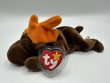 TY Beanie Baby - CHOCOLATE the Moose 9 inch - MWMTs Stuffed Animal Toy