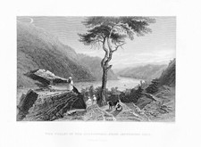 "Jefferson Rock Shenandoah Valley" y "Harper's Ferry" por WH Bartlett (2)
