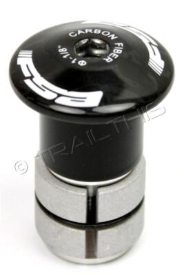 FSA Pro Compressor Pro 1-1/8'' Steerer Carbon Fiber Top Cap / Expander Plug 47g