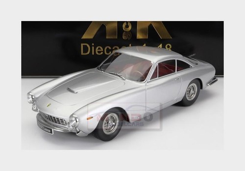 Ferrari 250 GT Lusso 1962 – KK-Scale 1/18 – Gris Argent – Métal – KKDC181022