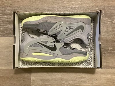 Nike KD 15 Basketball Shoes Mens Size 12 Wolf Grey Volt Nike KD 15 Kevin Durant Wolf Grey Green Volt Men main image 3