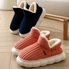 Sunmoine Cloud Slippers. Pillow Warm Fuzzy House Slippers, Anti-Skid Cozy Plush.
