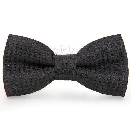 Kid Boy Polka Dots Bow Tie Bowknot Dress Neckwear Pre-tied Tuxedo Baby Bowties - Picture 9 of 40