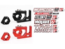 ALU SLIDING MOTOR MOUNT 40 42 49 56 ARA320468 FOR ARRMA FELONY MOJAVE TYPHON 6S