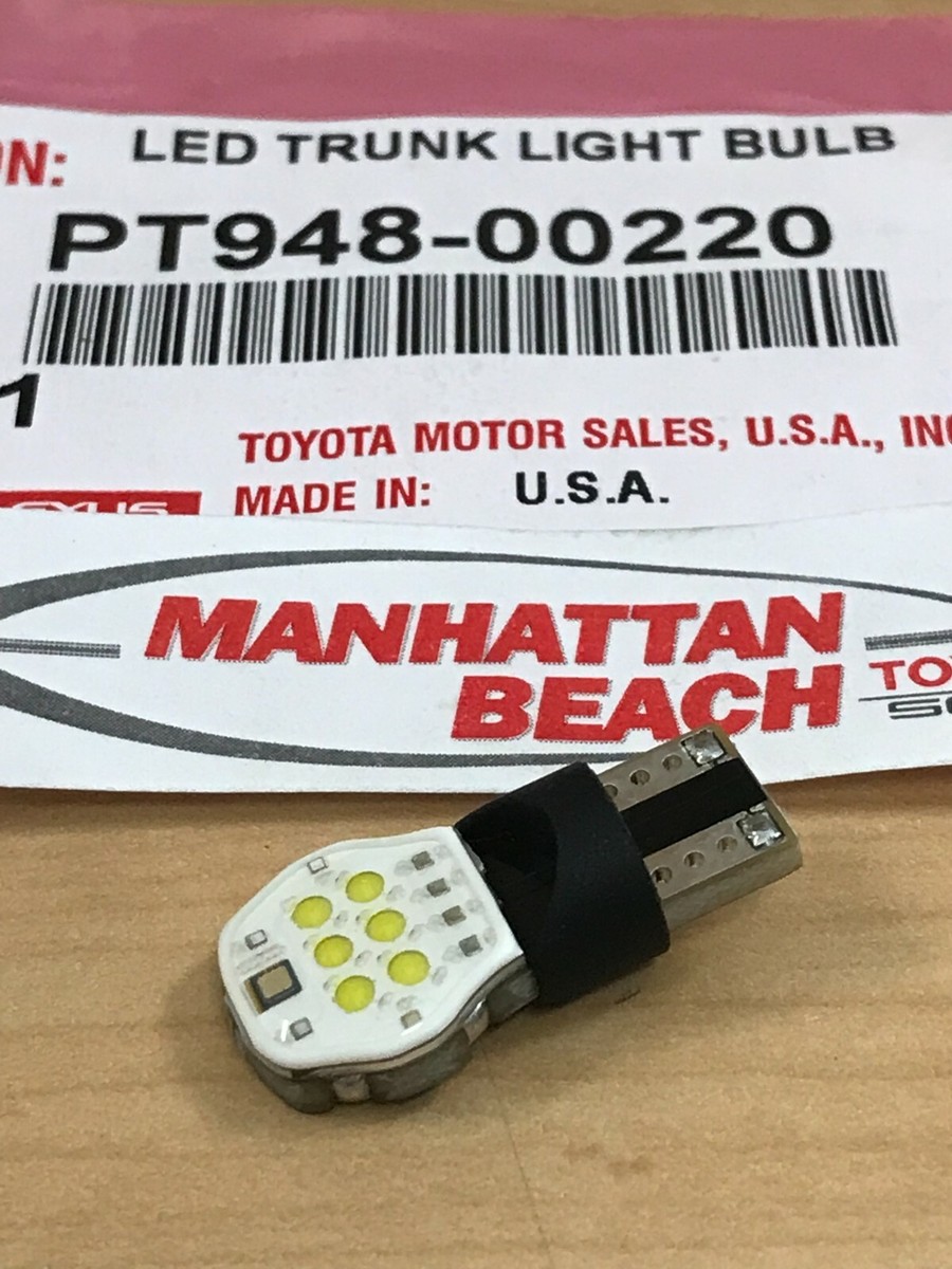 GENUINE TOYOTA 18-25 CAMRY 19-22 AVALON TRUNK ROOM LIGHT LED BULB