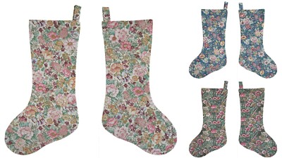 Rose Garden Christmas Stocking (3 Colors Available)
