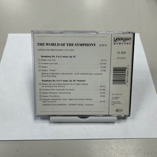Beethoven: Symphonies Nos. 5 & 6 "Pastoral" (CD, Aug-1989, Laserlight) - Picture 2 of 3
