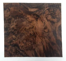 12" x 11-1/4" Walnut Burl Raw Veneer