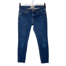 Everlane Jeans Womens 29 Regular Blue Skinny Leg Medium Wash Cotton Stretch