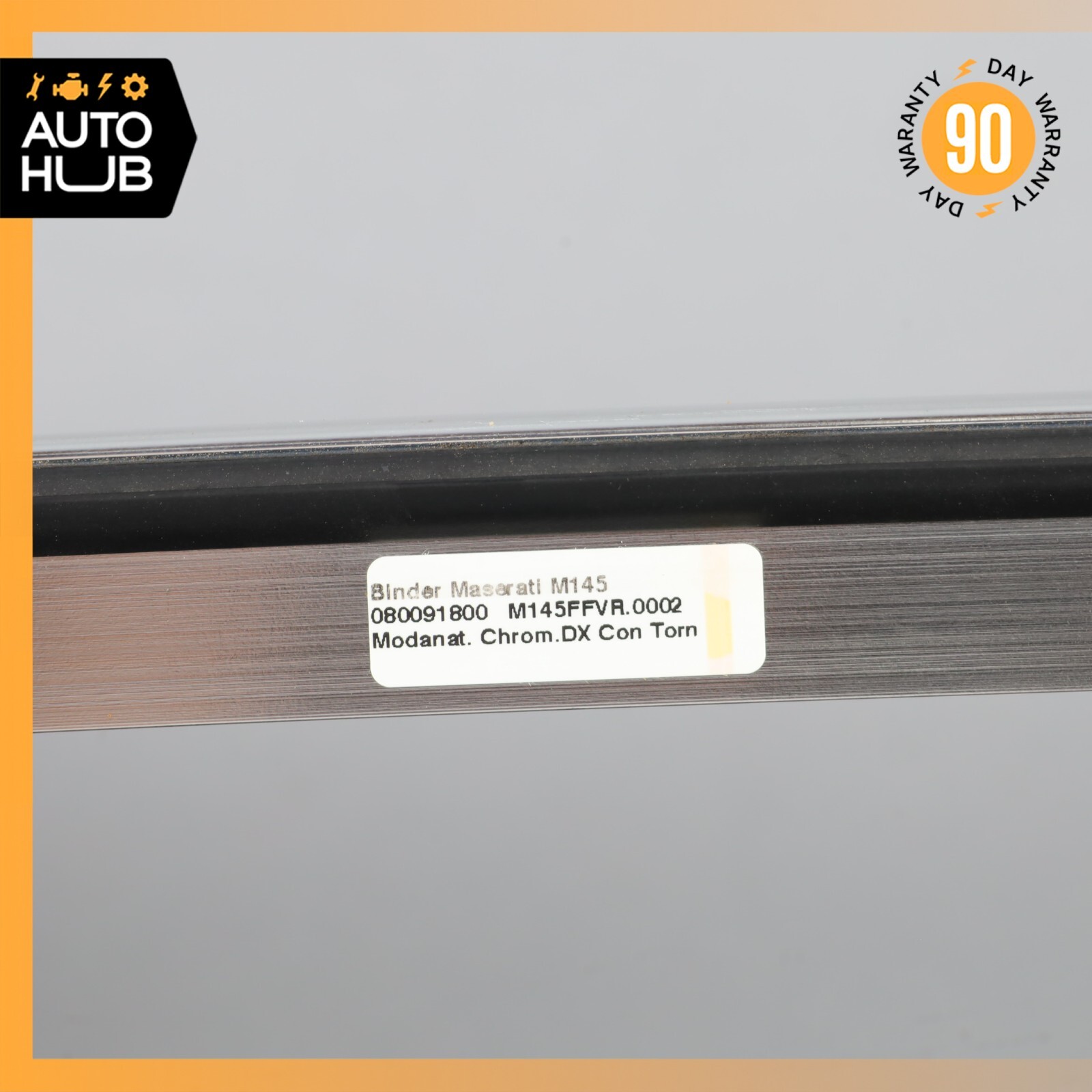 08-19 Maserati GranTurismo M145 Exterior Door Upper Molding Trim Right Side OEM