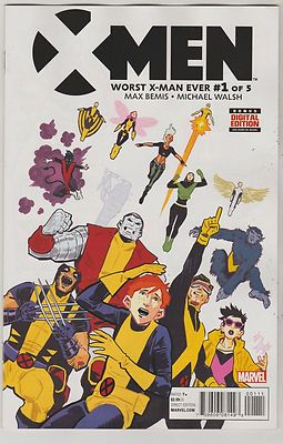 MARVEL COMICS X-MEN WORST X-MAN EVER #1 APRIL 2016 1ST PRINT NM