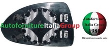 PIASTRA SPECCHIO RETROVISORE C/VETRO DX TERM PER OPEL CORSA 06> DAL 2006 IN POI