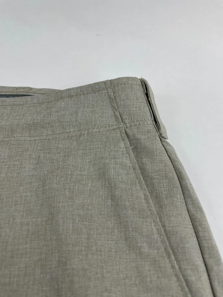 Pantalones Cortos Ben Hogan Para Hombre Talla 40 Beige Frente Plano Golf Exterior Bolsillos RN#37763 Foto 2 de 4