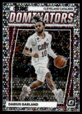 Darius Garland Holo Fast Break Prizm 2022-23 Donruss Optic Elite Dominators #14